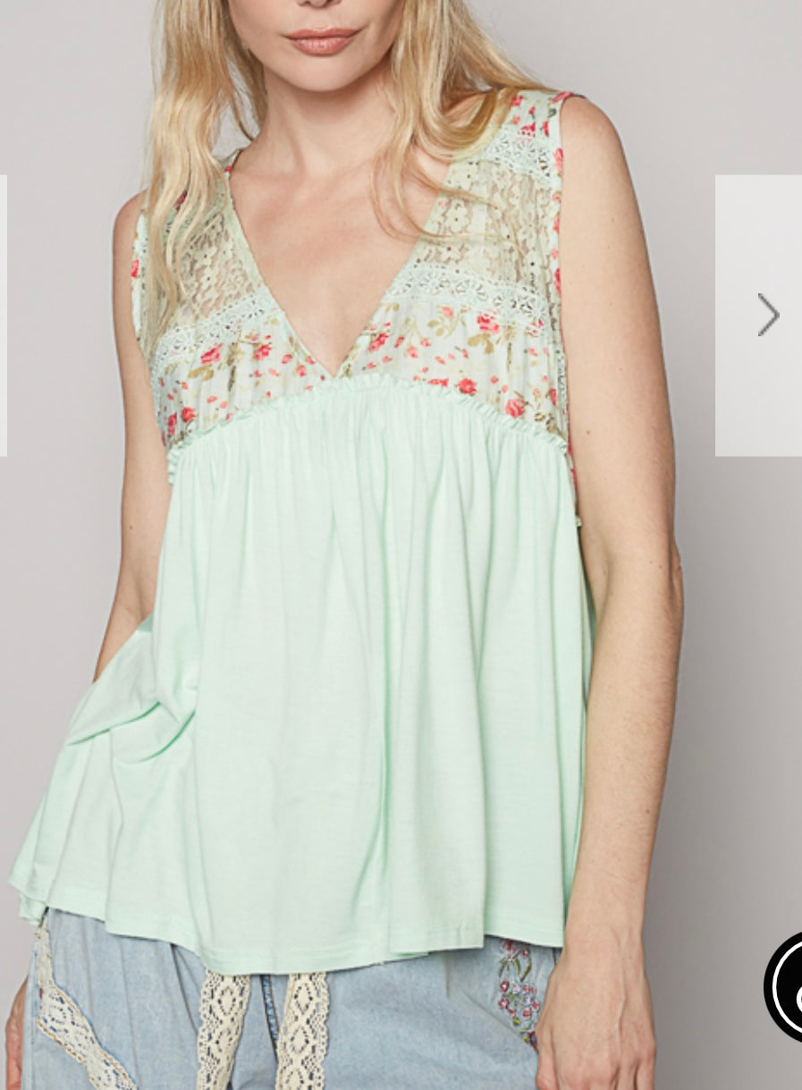 Lime Baby Doll