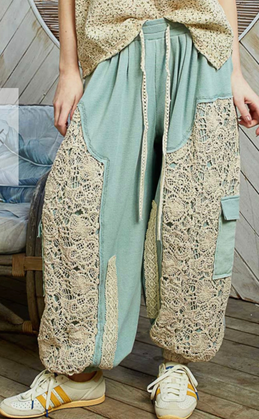 Mint Vintage Joggers