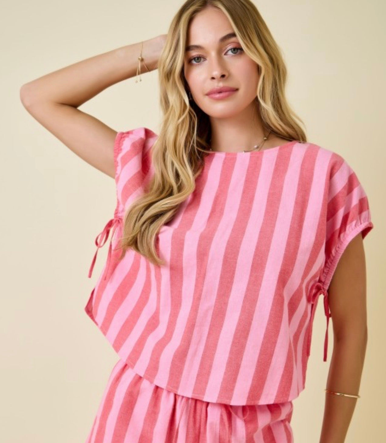 Strawberry Stripe Top