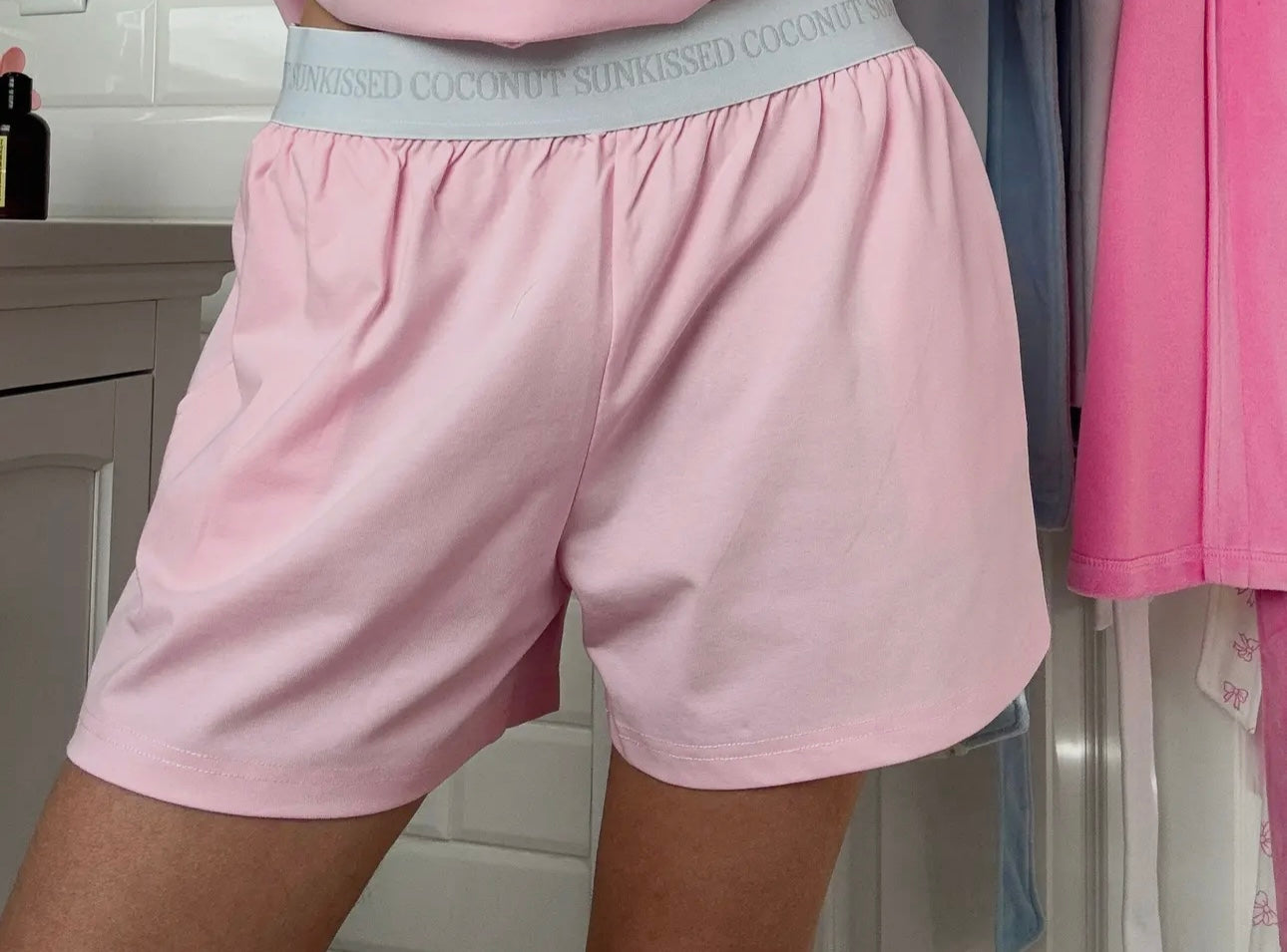 Pink Sunkissed Shorts