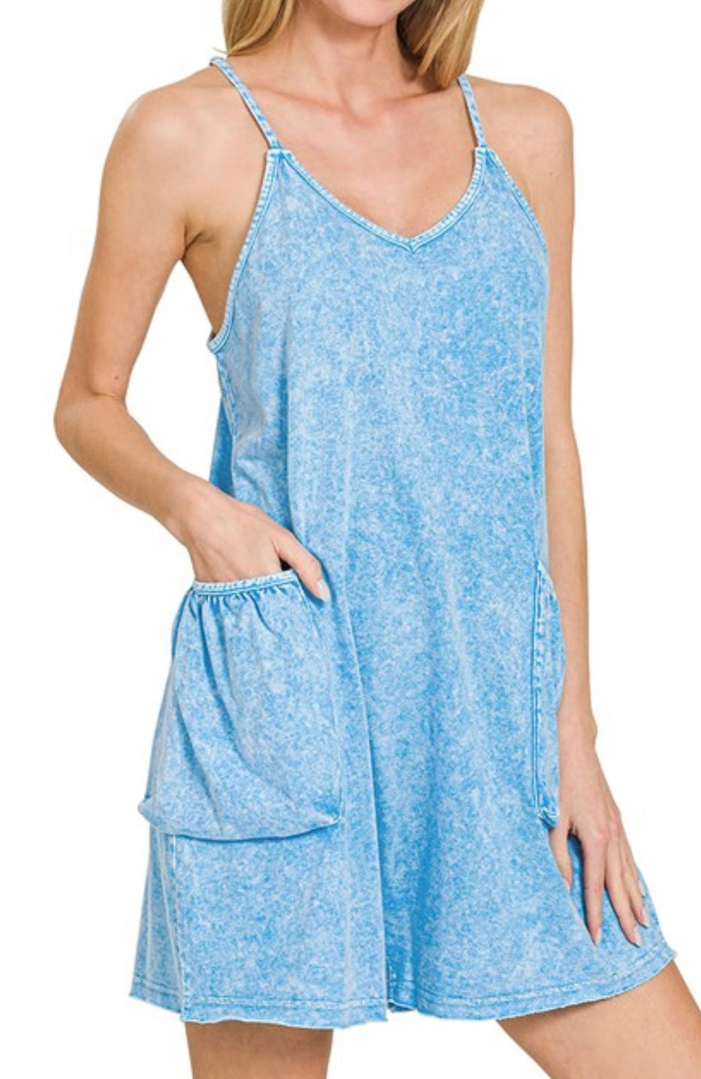 Halo Snow Mineral Wash Romper