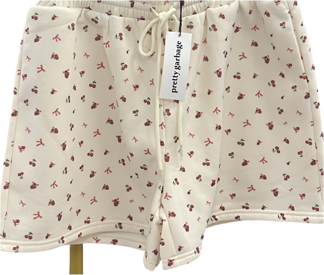 Pretty Cherry Bow Shorts