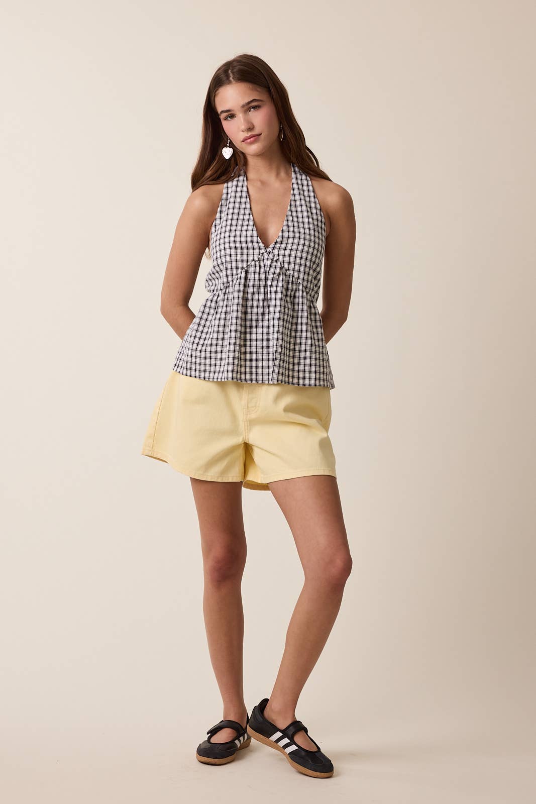 CLASSIC COTTON DENIM SHORTS