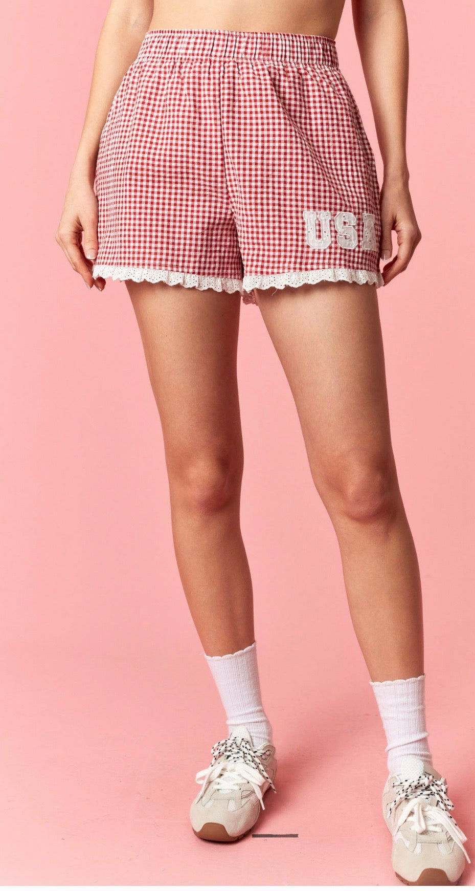 PL Gingham USA Shorts
