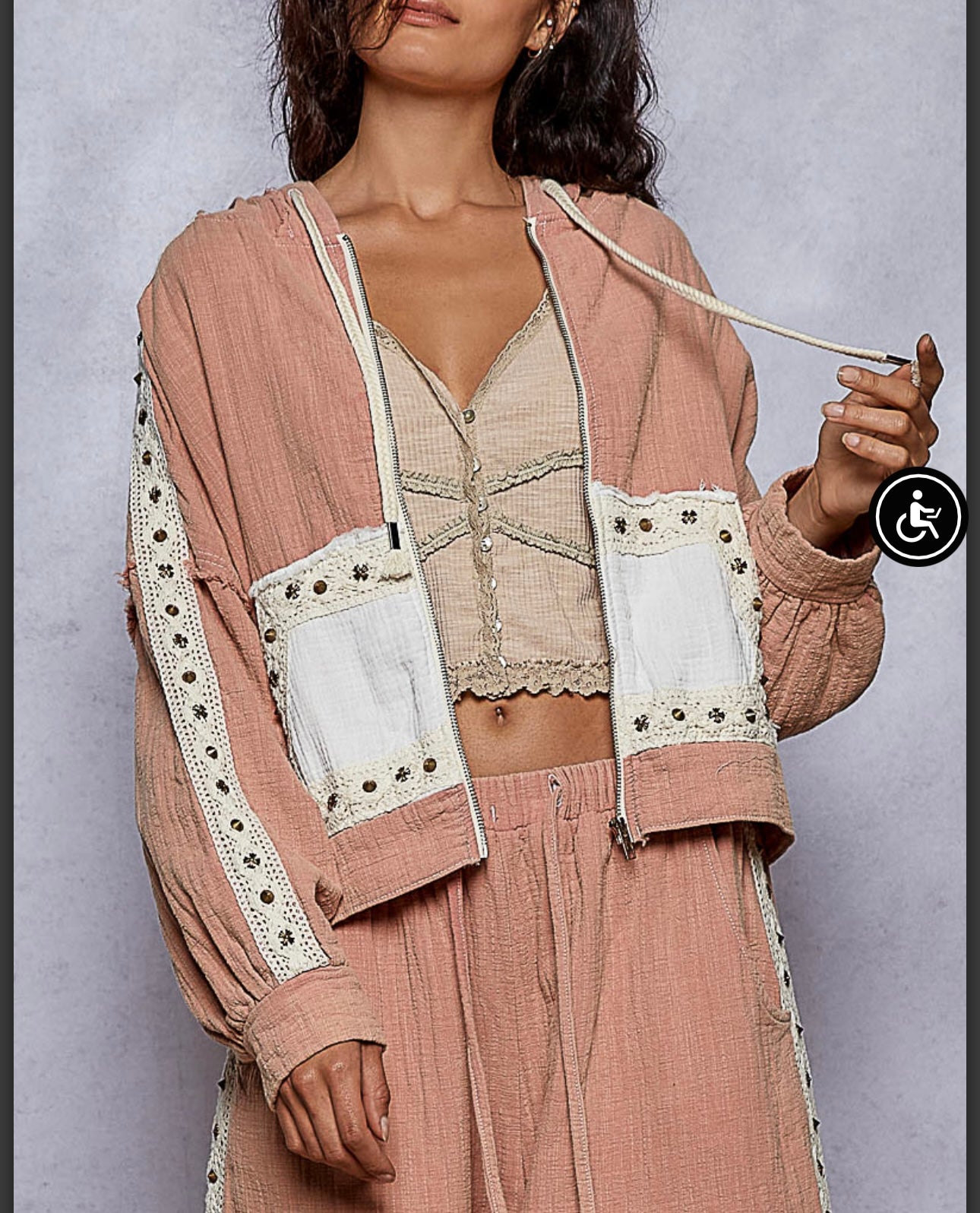 Flamingo Pink Jacket Pol