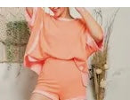 Orange Terry Top