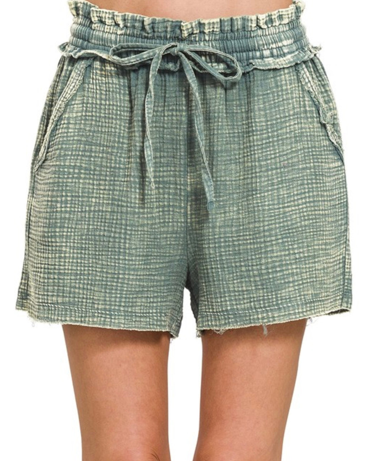 Sandra Double Gauze Shorts