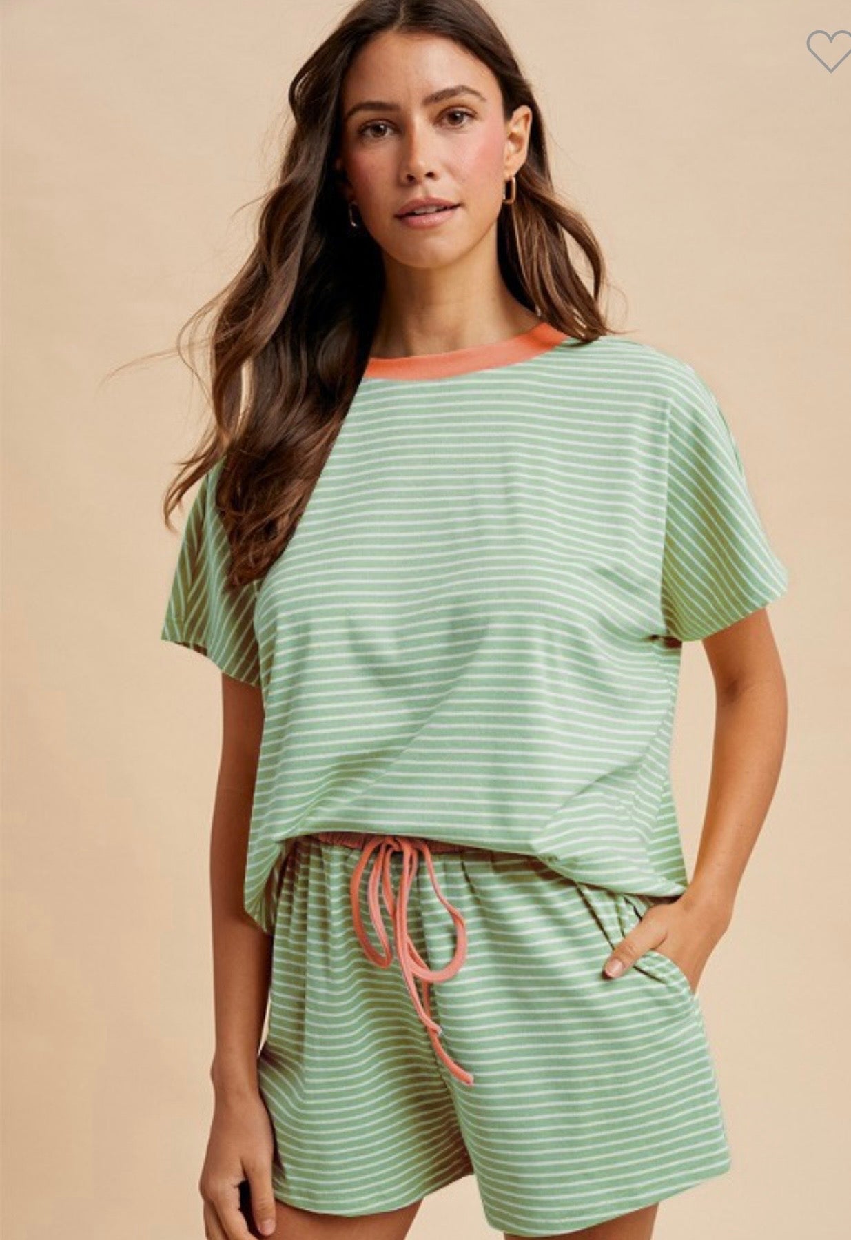 Mint Sadie Short Set