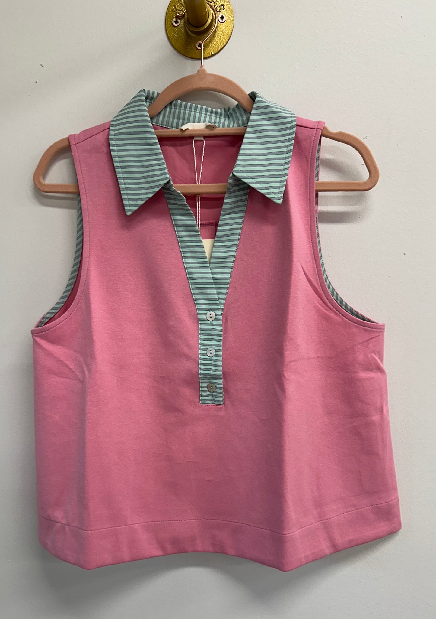 Entro Pink and Teal Top
