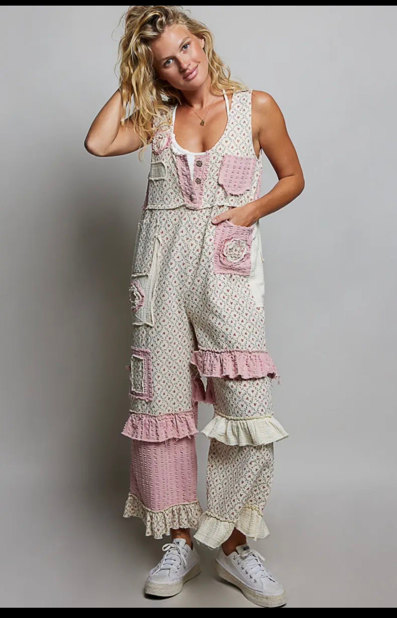 Bloom and Ruffle Jumpsuit