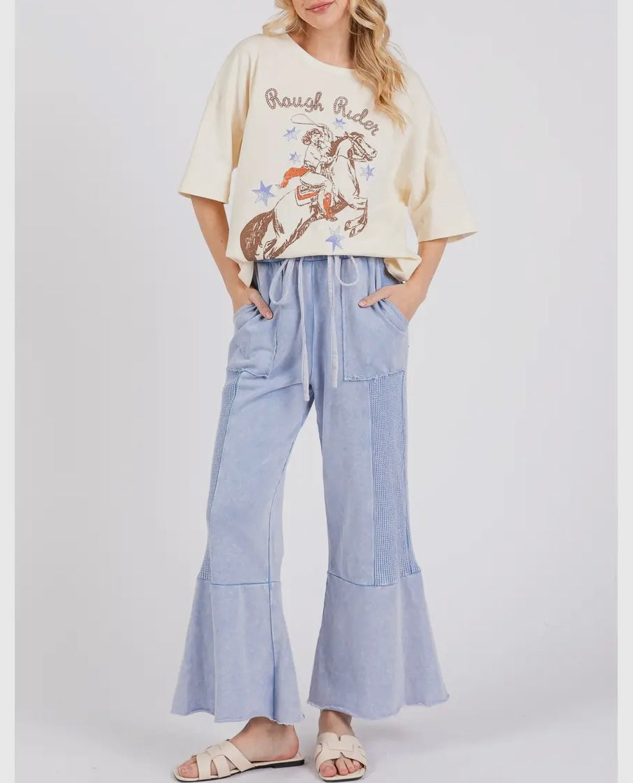 Periwinkle Vintage Flare Pants