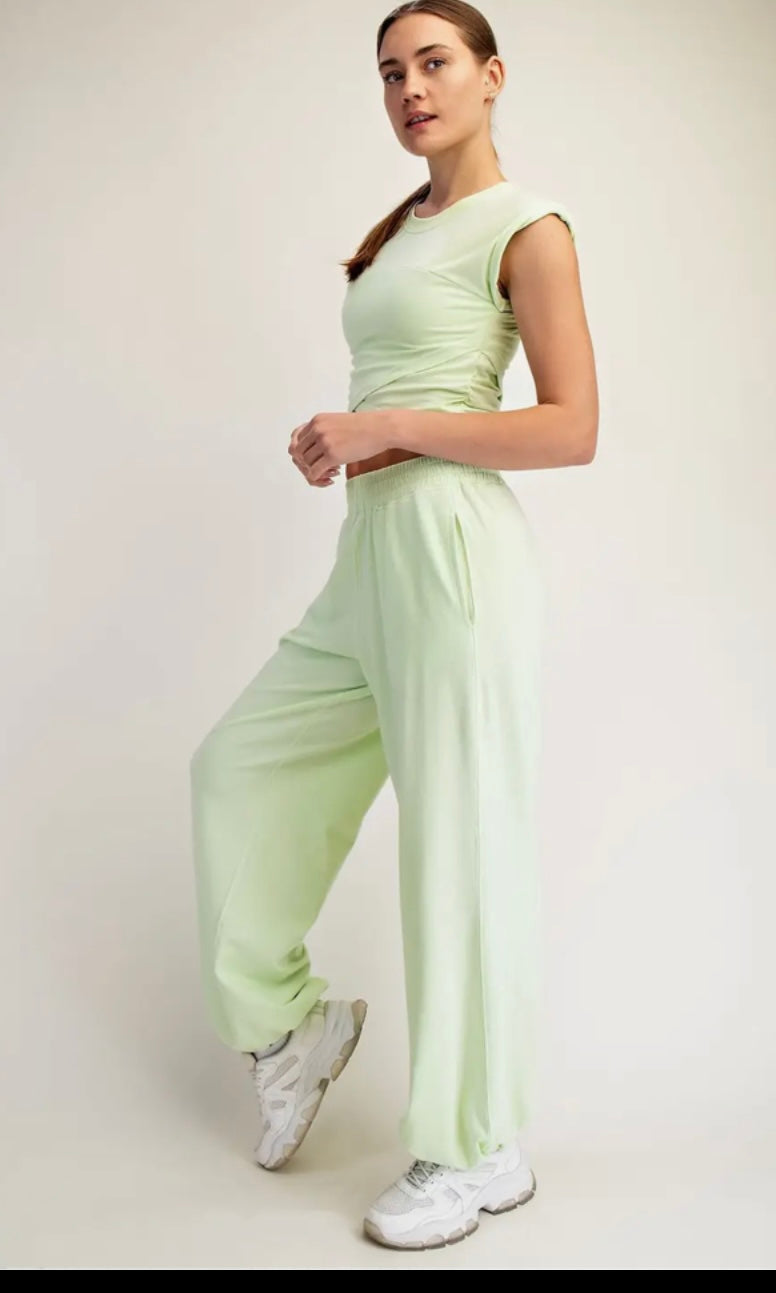 Lime Rae Mode Jogger Set