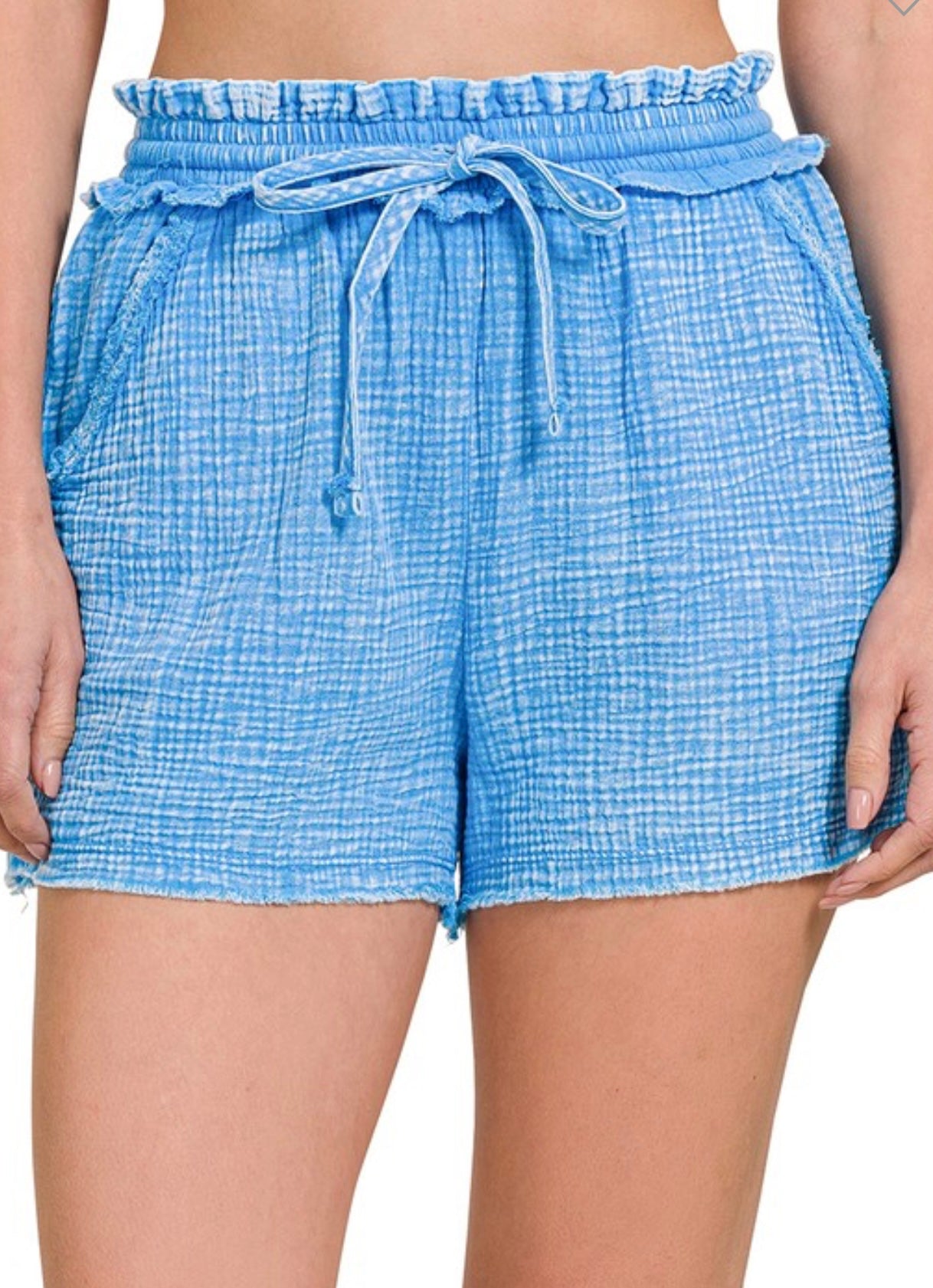 Sandra Double Gauze Shorts