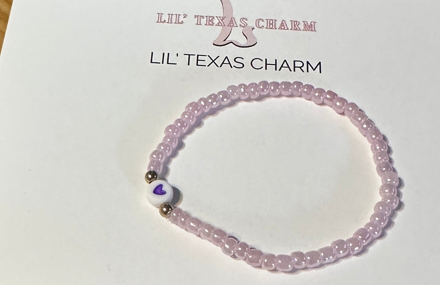 Pink Heart Friendship Bracelet