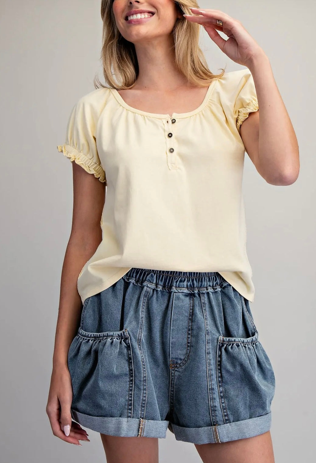 Sunny Days Lemon Top