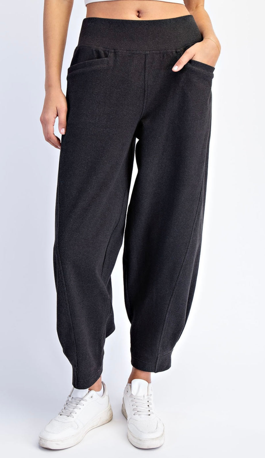 Cocoon Joggers -Black