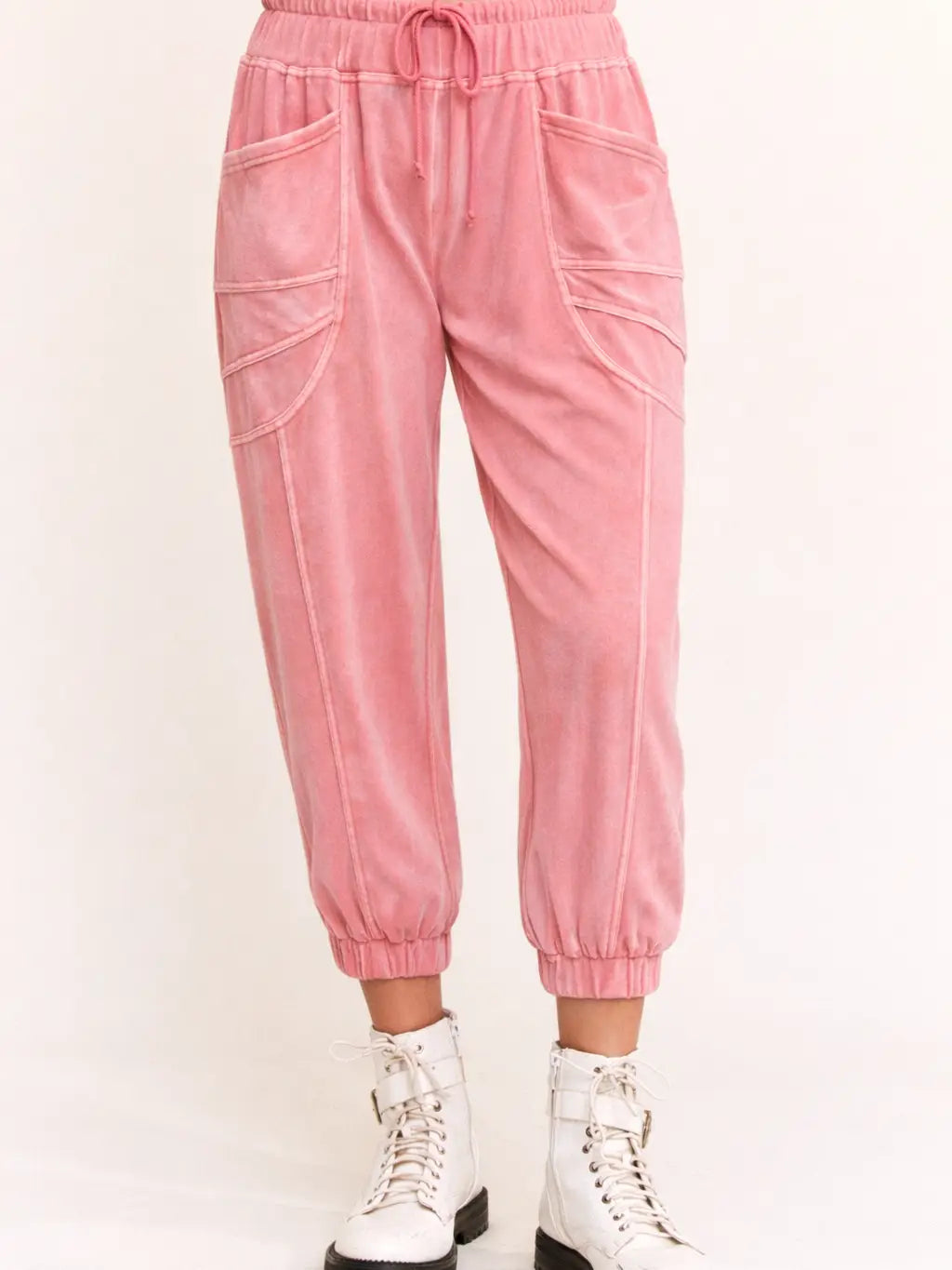 DD Coral Pink Joggers
