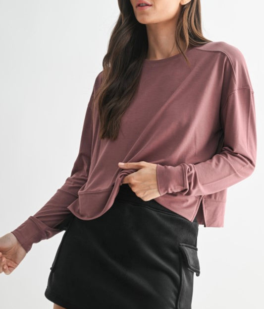 Rose Everyday Mono B Top