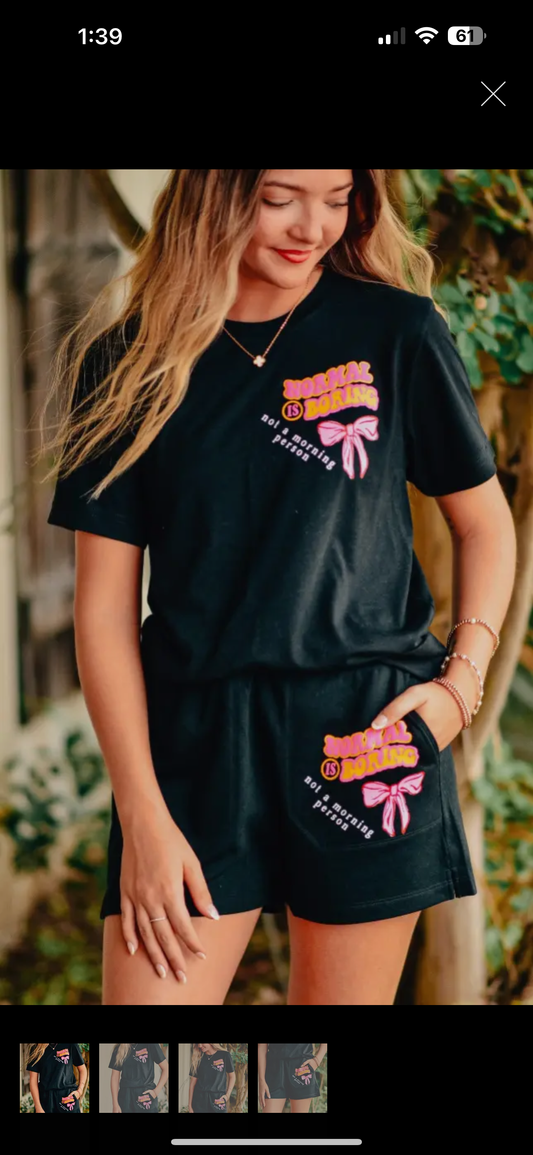 Normal is Boring Shorts