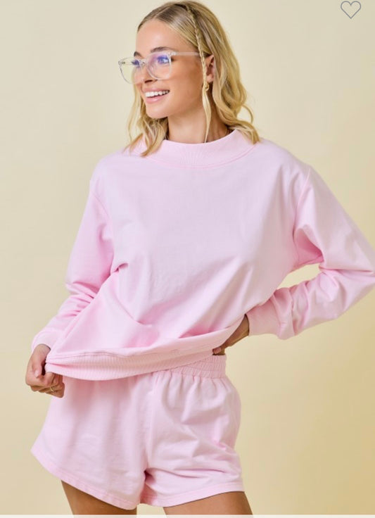 Oversized Pink Top