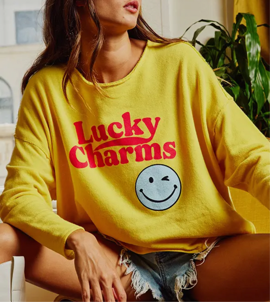 Yellow Lucky Charms Top