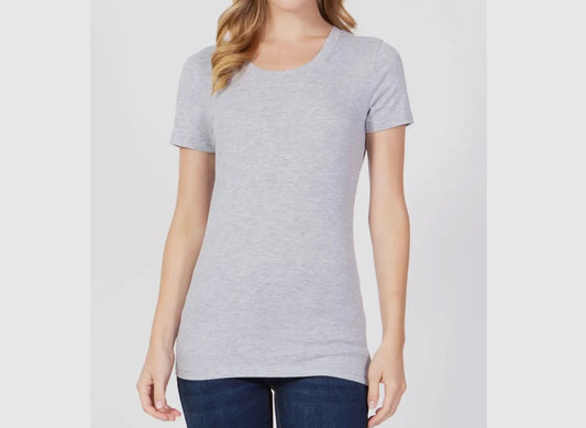 Gray Round Neck Tshirt