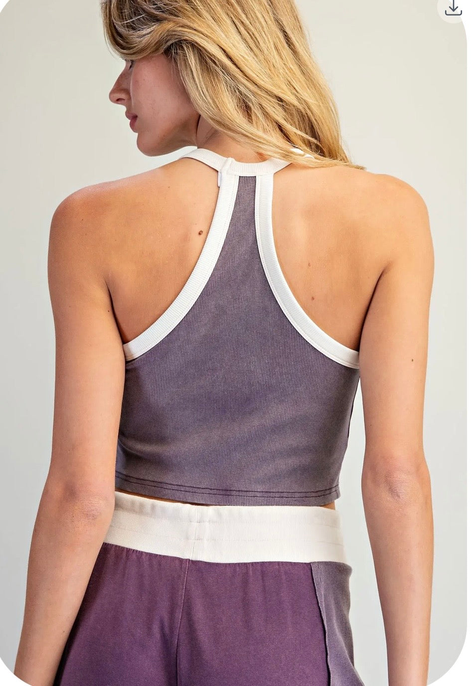 Plum Racer Top Eesome