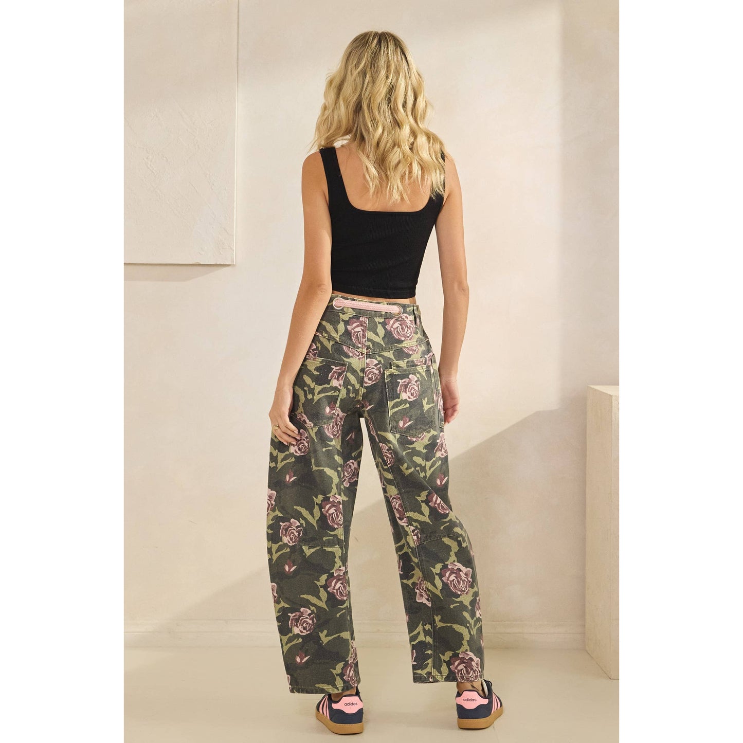 Camo Rose Jeans