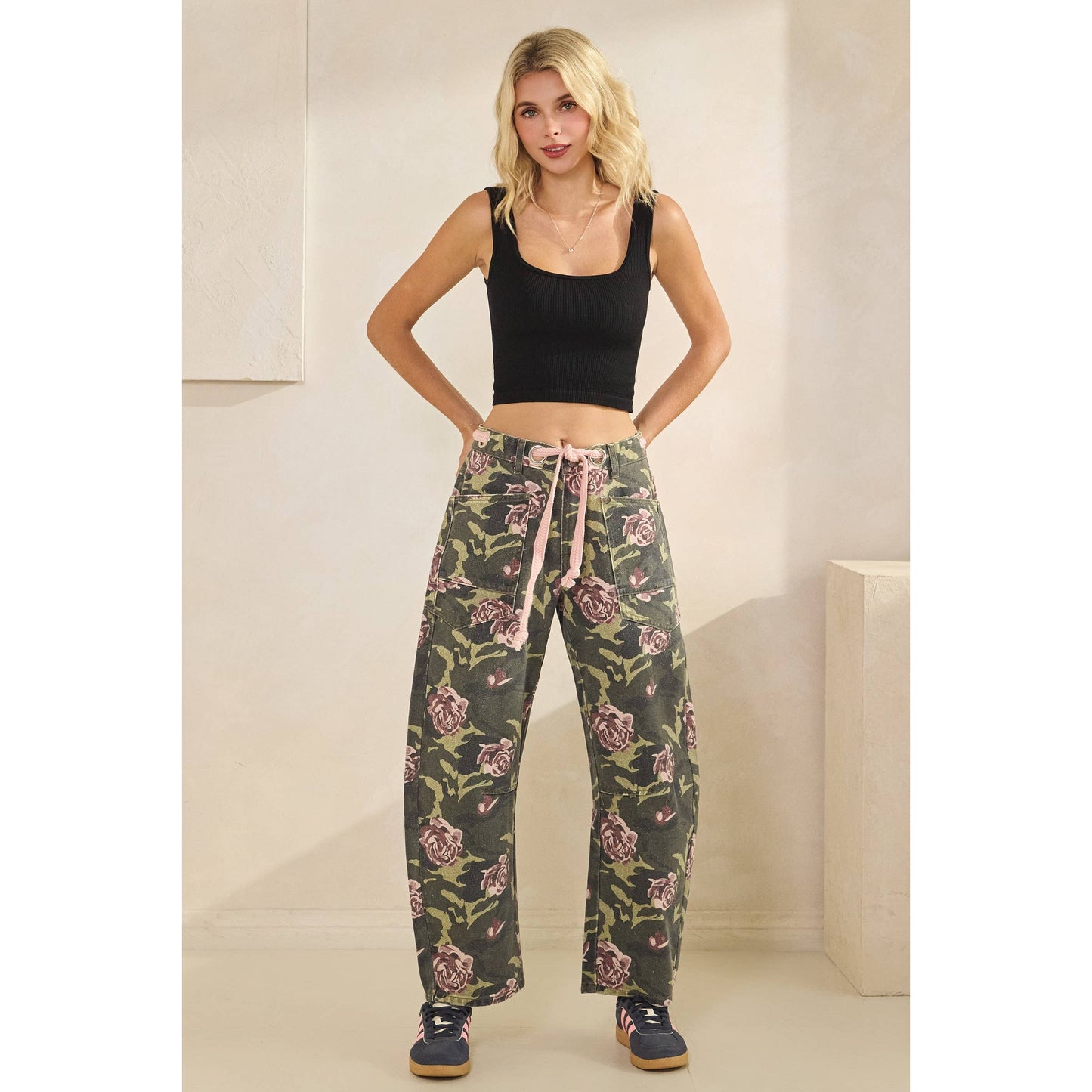 Camo Rose Jeans