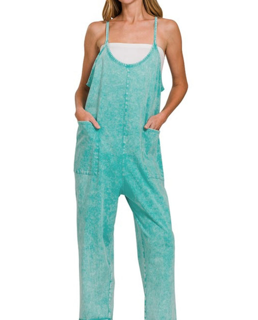 Turquoise Jumpsuit