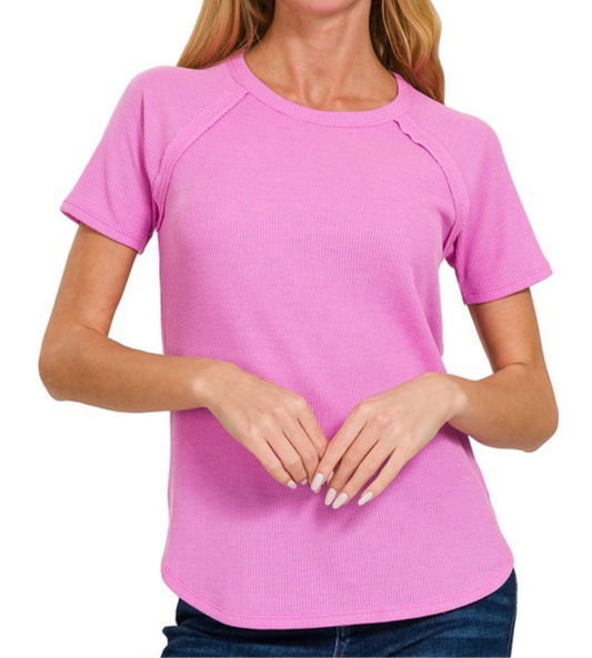 Baby Tee Mauve Top