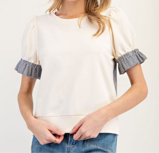 Classic Pin Stripe Top