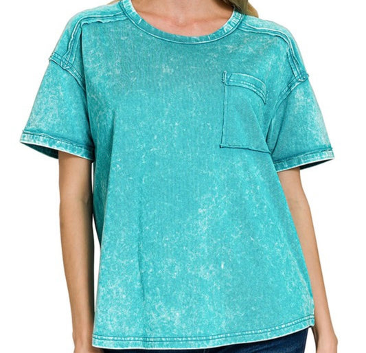 LT Teal Mineral Wash Everyday