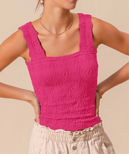 Square Neck Tank Top