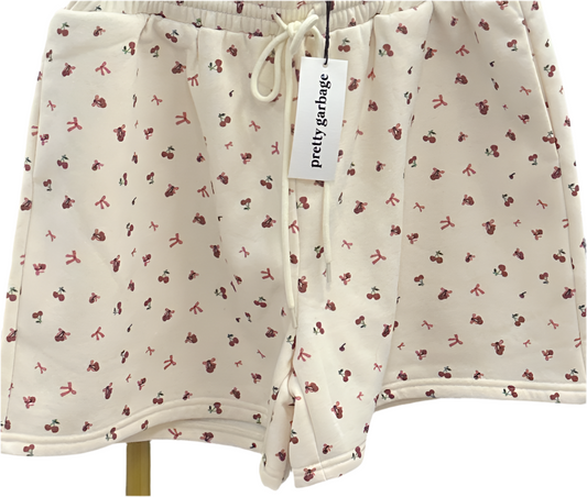 Pretty Cherry Bow Shorts