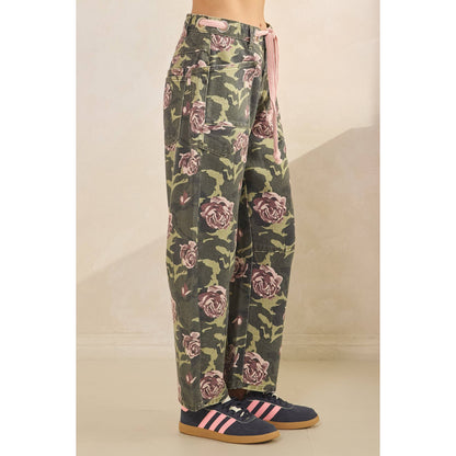 Camo Rose Jeans