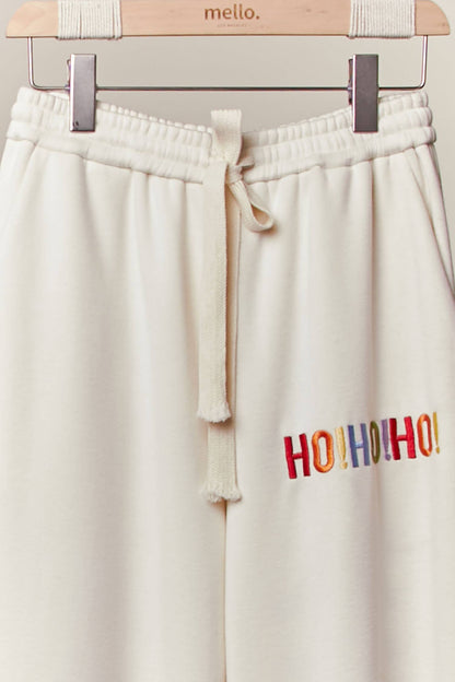 Christmas Pants with Lettering