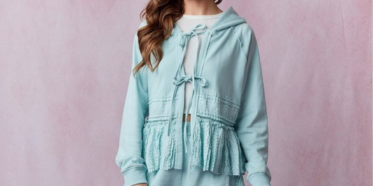 Mint Terry Hoodie