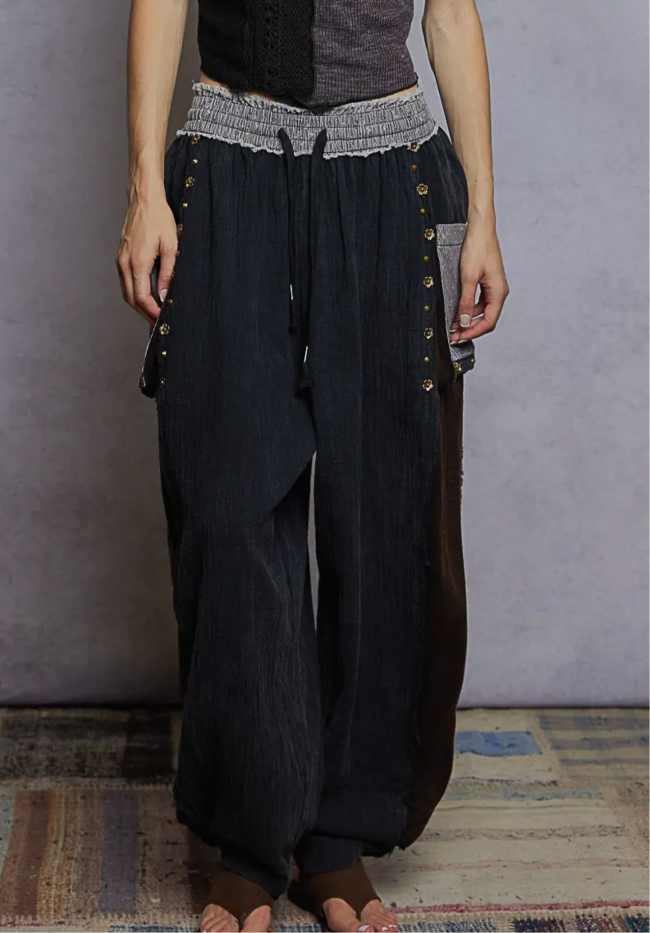 Langford Black Joggers Pol