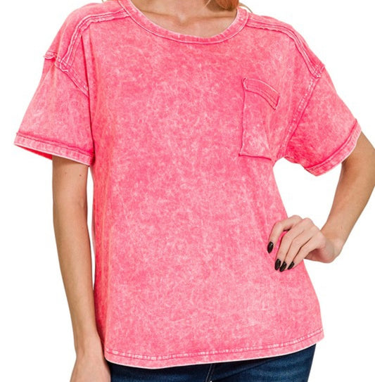 Fushia Mineral Wash Everday