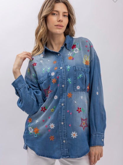 BV 70’s Groove Denim Shirt