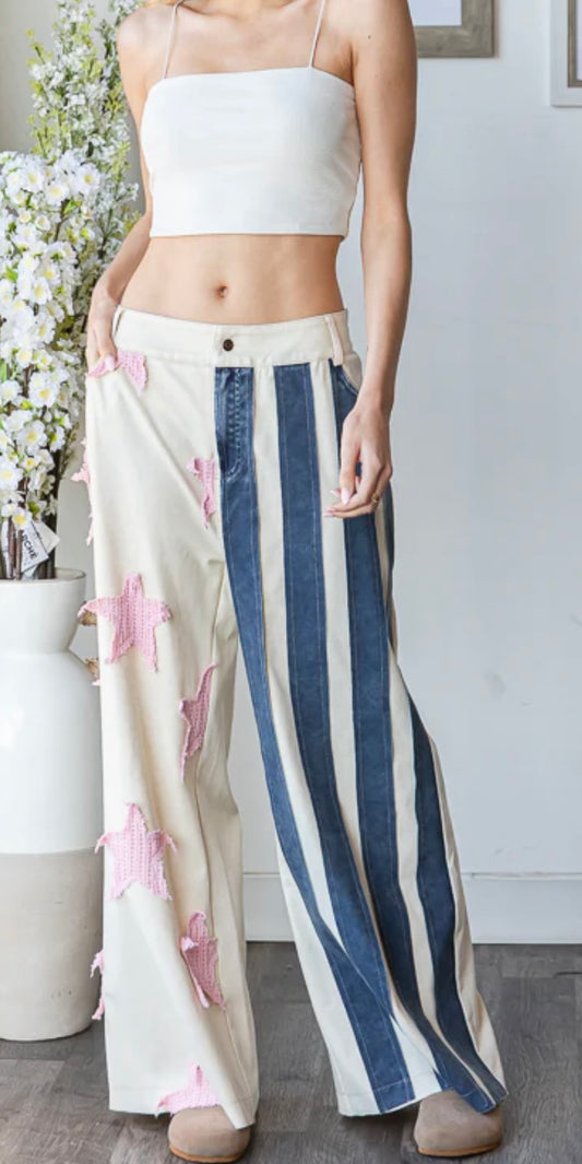 Oli Stars and Stripes Pants