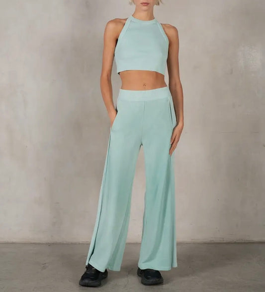 Coastal Mint Halter and Pants Set