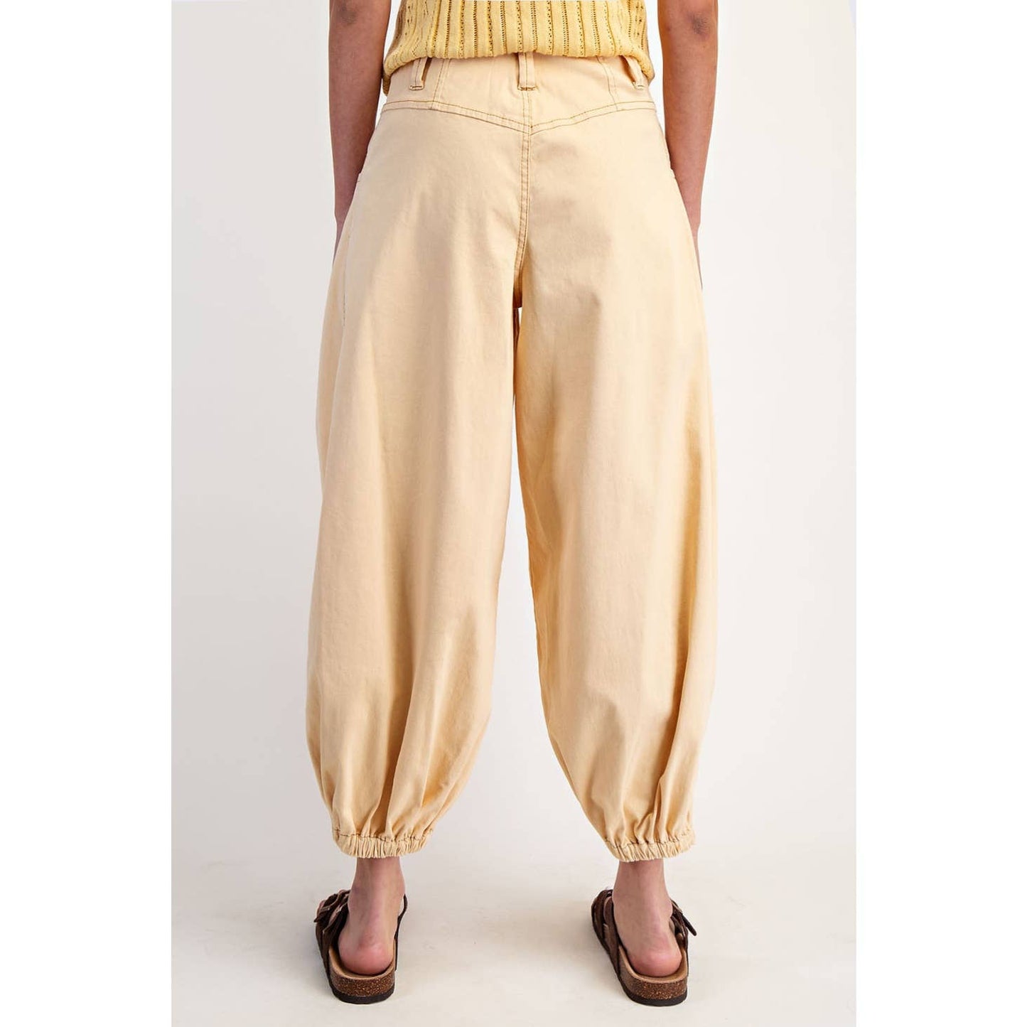 PULL ON WIDE LEG PANTS