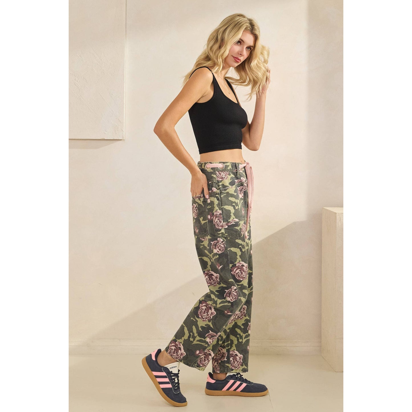 Camo Rose Jeans