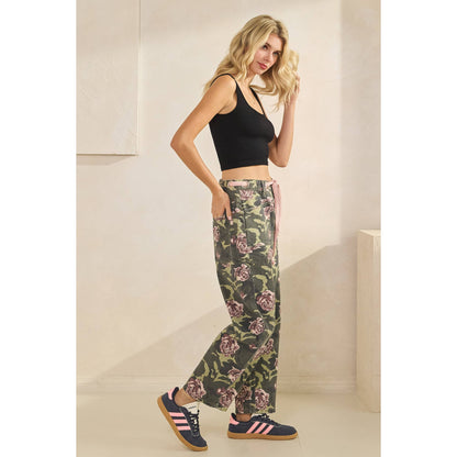 Camo Rose Jeans