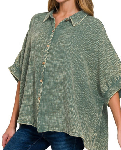 Sandra Double Gauze Tops