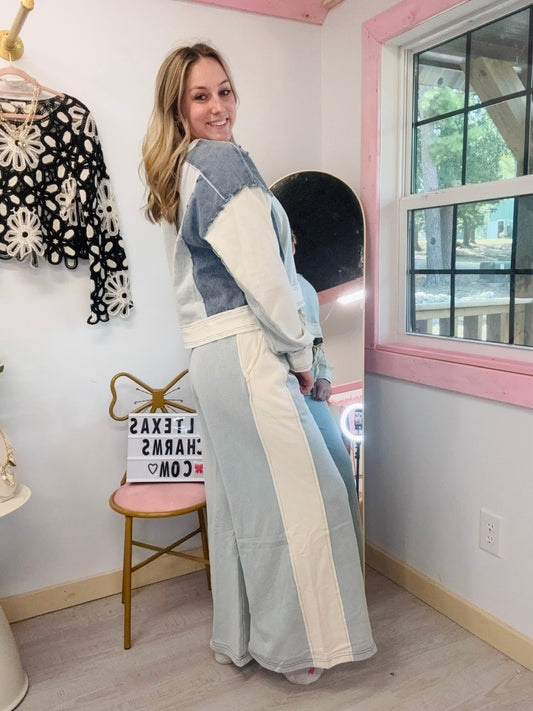 Terry Blue Eesome Pants