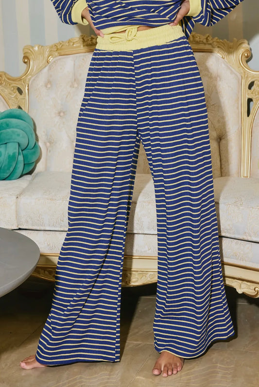 Blue Stripe with Lemon Bucket List