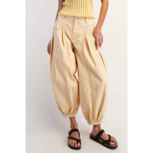 PULL ON WIDE LEG PANTS